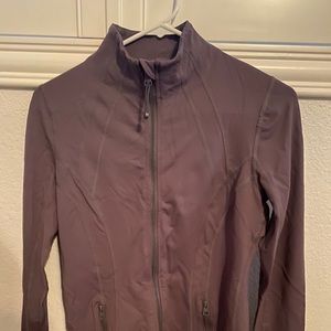 Purple jacket workout